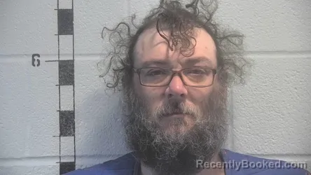 Mugshot of JUSTIN COLE SATTERLEY booked in Shelby County, Kentucky on May 16, 2026