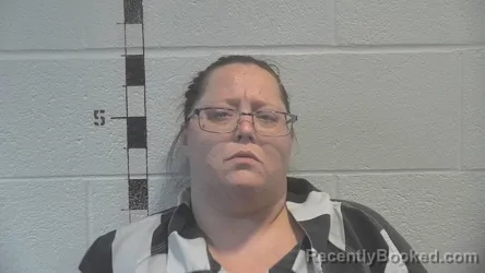 Mugshot of AMBERROSE CHYANN MONROE booked in Shelby County, Kentucky on June 28, 2026