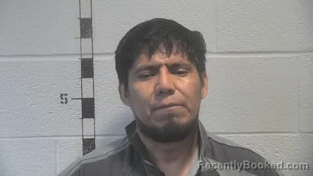Mugshot of LEVIT NAVEARRETE CASIANO booked in Shelby County, Kentucky on June 29, 2026