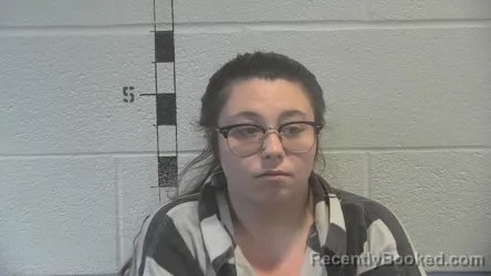 Mugshot of KAITLYN NICOLE SUTTER booked in Shelby County, Kentucky on July 1, 2026