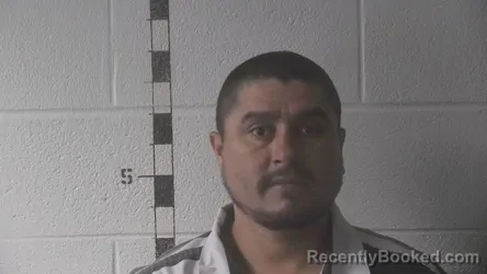 Mugshot of MIGUEL EMILIO ANGUIANO booked in Shelby County, Kentucky on July 5, 2026