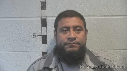Mugshot of Macedo Valerio Hernandez booked in Shelby County, Kentucky on July 25, 2026