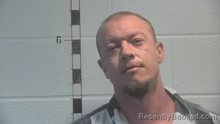 Mugshot of Justin Tyler Saylor booked in Shelby County, Kentucky on July 26, 2026