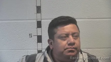 Mugshot of Felipe Perez Mejia booked in Shelby County, Kentucky on July 27, 2026