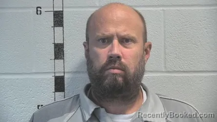 Mugshot of JASON RYAN HENSLEY booked in Shelby County, Kentucky on August 3, 2026