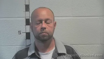 Mugshot of Adrian Dean Hardin booked in Shelby County, Kentucky on August 7, 2026