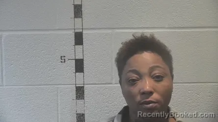 Mugshot of Cinaerlita Yvonndrea Hughes booked in Shelby County, Kentucky on August 7, 2026