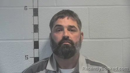 Mugshot of Billy Allen Giles booked in Shelby County, Kentucky on August 12, 2026