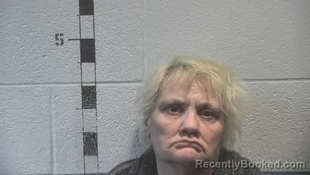 Mugshot of Ruth Ann Fisher booked in Shelby County, Kentucky on August 12, 2026