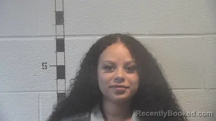 Mugshot of Kylie Deshae Weaver booked in Shelby County, Kentucky on August 16, 2026