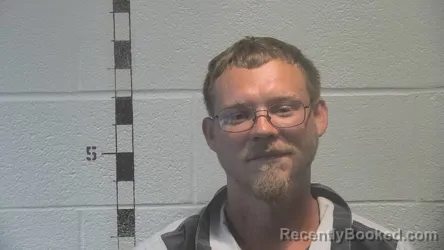 Mugshot of Austin Matthew Ellison booked in Shelby County, Kentucky on August 16, 2026