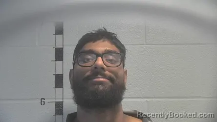 Mugshot of Zakirshah None Shafi booked in Shelby County, Kentucky on August 17, 2026