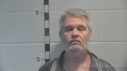 Mugshot of James L Stewart booked in Shelby County, Kentucky on August 21, 2026