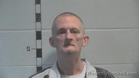 Mugshot of Glenn Allen Russell booked in Shelby County, Kentucky on August 25, 2026