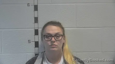 Mugshot of Jessica Blanche Stevenson booked in Shelby County, Kentucky on September 14, 2026