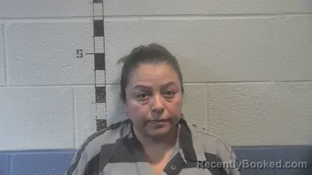 Mugshot of Veronica Loano Capistran booked in Shelby County, Kentucky on September 14, 2026