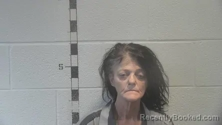 Mugshot of Meranda Elizabeth Dews booked in Shelby County, Kentucky on October 4, 2026