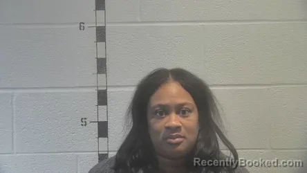 Mugshot of Cherise Lynn Sanders booked in Shelby County, Kentucky on October 9, 2026