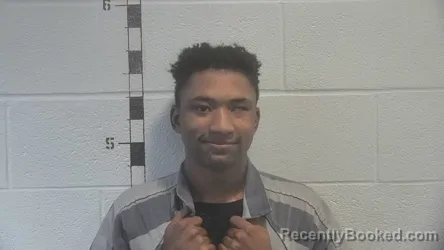 Mugshot of Tymarius Jaquan Smith booked in Shelby County, Kentucky on October 12, 2026