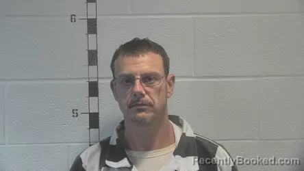 Mugshot of Larry Robert Schell booked in Shelby County, Kentucky on October 12, 2026