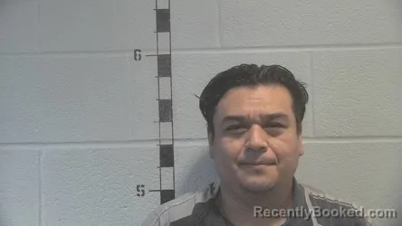 Mugshot of Eduardo Suarez-Cruz booked in Shelby County, Kentucky on October 14, 2026
