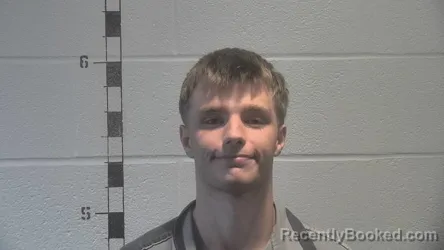 Mugshot of Dylan James Gallagher booked in Shelby County, Kentucky on October 19, 2026