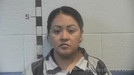 Mugshot of Lorena Navarro- Bravo booked in Shelby County, Kentucky on October 21, 2026