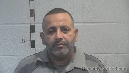 Mugshot of Oscar Alexis Castro Borjas booked in Shelby County, Kentucky on October 27, 2026