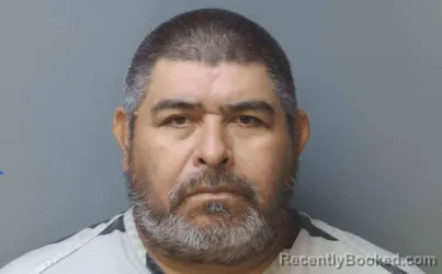 Mugshot of Federico Cardenas Prado booked in Simpson County, Kentucky on August 9, 2026