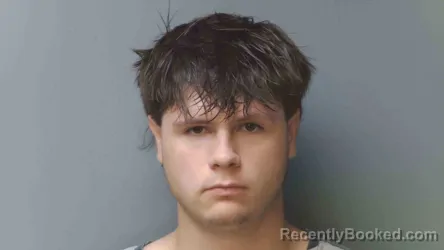 Mugshot of Drake Curtis booked in Simpson County, Kentucky on August 12, 2026