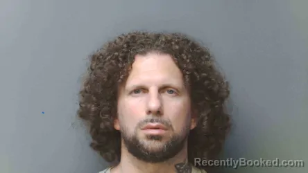 Mugshot of Derrick Barker booked in Simpson County, Kentucky on August 14, 2026
