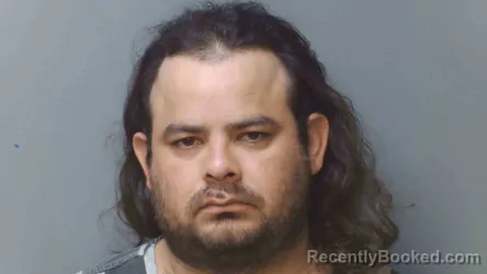 Mugshot of Oscar Borjas Lagos booked in Simpson County, Kentucky on August 17, 2026