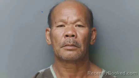 Mugshot of Khamphaa Sombunkhan booked in Simpson County, Kentucky on August 20, 2026