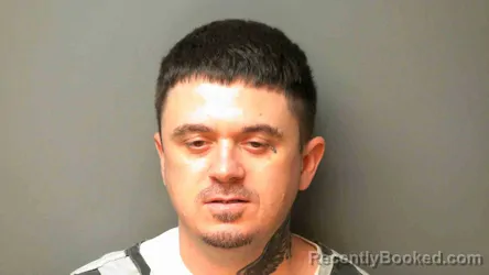 Mugshot of Anthony Loman booked in Simpson County, Kentucky on August 20, 2026