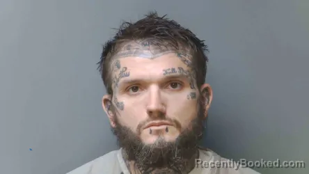 Mugshot of Cody Gormley booked in Simpson County, Kentucky on August 21, 2026