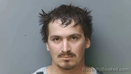 Mugshot of Jacob Hershberger booked in Simpson County, Kentucky on August 22, 2026