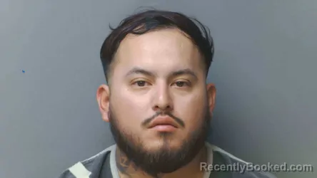 Mugshot of Jose Aleman Jr booked in Simpson County, Kentucky on August 24, 2026