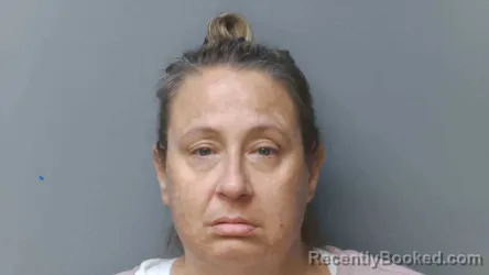 Mugshot of Hilary Watkins booked in Simpson County, Kentucky on August 28, 2026