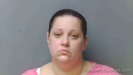 Mugshot of Melissa Langley booked in Simpson County, Kentucky on September 4, 2026