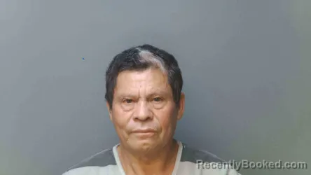 Mugshot of Raul Martinez booked in Simpson County, Kentucky on September 5, 2026