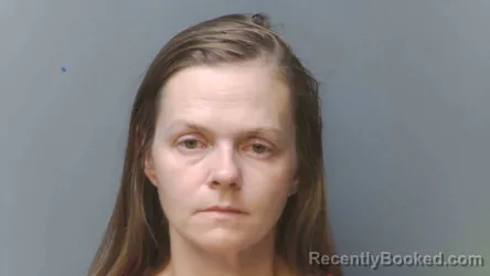 Mugshot of Ashley Anglea booked in Simpson County, Kentucky on September 5, 2026