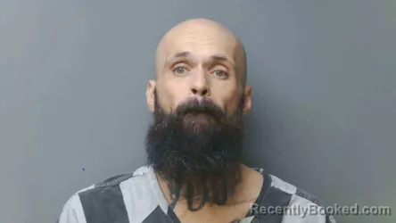 Mugshot of Jason Daugherty booked in Simpson County, Kentucky on September 12, 2026