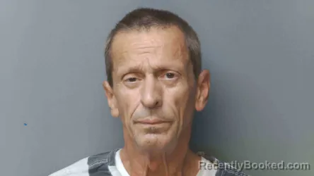 Mugshot of Mark Parker booked in Simpson County, Kentucky on September 23, 2026