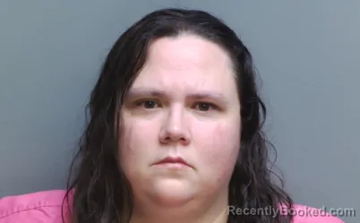 Mugshot of Amber Williams booked in Simpson County, Kentucky on September 29, 2026