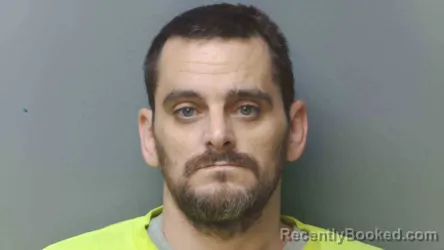Mugshot of Joseph Riffe booked in Simpson County, Kentucky on October 1, 2026
