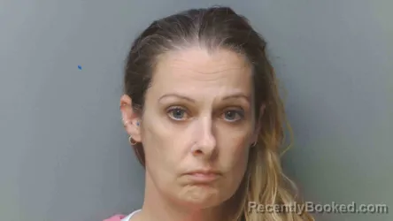Mugshot of Tiffany Fintel booked in Simpson County, Kentucky on October 4, 2026