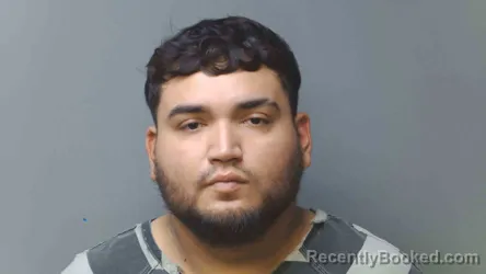 Mugshot of Ever Canas Gutierrez booked in Simpson County, Kentucky on October 7, 2026