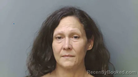 Mugshot of Tracie Cain booked in Simpson County, Kentucky on October 8, 2026