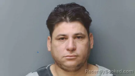 Mugshot of Luis Munoz booked in Simpson County, Kentucky on October 12, 2026