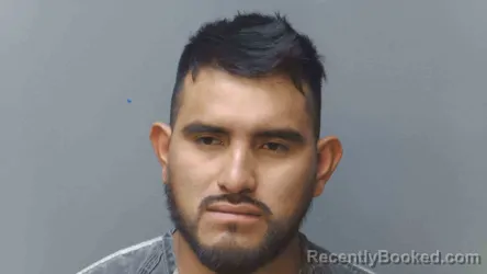 Mugshot of Emidio Elisandro Domingo Mazariegos booked in Simpson County, Kentucky on October 18, 2026